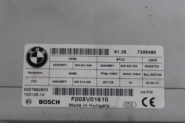BOITIER + COMPTEUR + BOITE A FUSIBLE  BMW SERIE 3 F31 - Vue 2